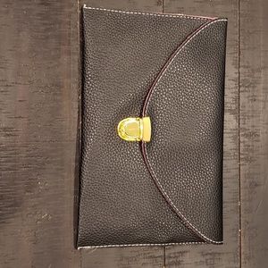 Convertible Black Clutch
